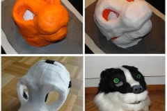 Maske-Dachs-Progress