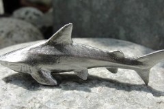 Zinn-Haifisch-gross
