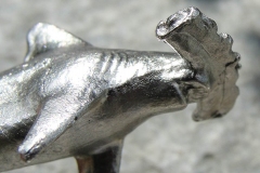 Zinn-Hammerhai-Detail