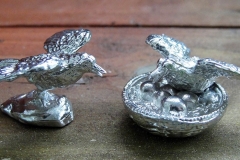 Zinn-Kraehe-mini-Set